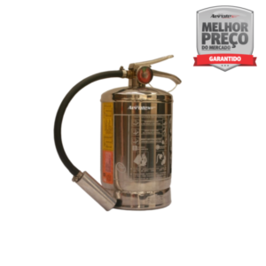 Extintor Gás FE 36 2,5 Kg VALIDADE 5 ANOS Ressonância Magnética 5 BC Aço Inox EN048